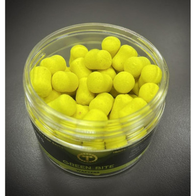 Топчета за стръв T-BAITS GREEN BITE Dumbell Wafters 12/14mm