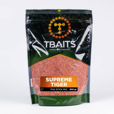 Готова ПВА смес T-BAITS SUPREME TIGER PVA STICK MIX 800г