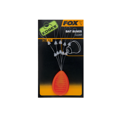 Стопер Fox EDGES Bait Bungs Clear