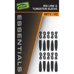 Бързи връзки Fox Edges Rig Link and Tungsten Sleeve – 10бр