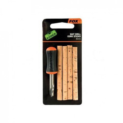 Бургия за стръв FOX Bait Drill & Cork Sticks, 6 mm