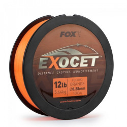 Монофилно основно влакно FOX Exocet Fluoro Orange Mono