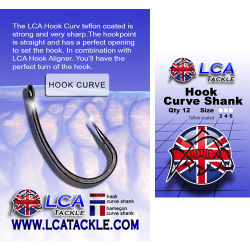 Куки LCA Curve Shank, 12 броя